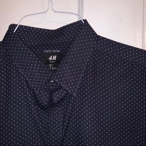 H&M Men’s polka dot shirt Large